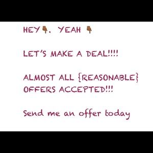 All prices are negotiable!!!!📢💸💸